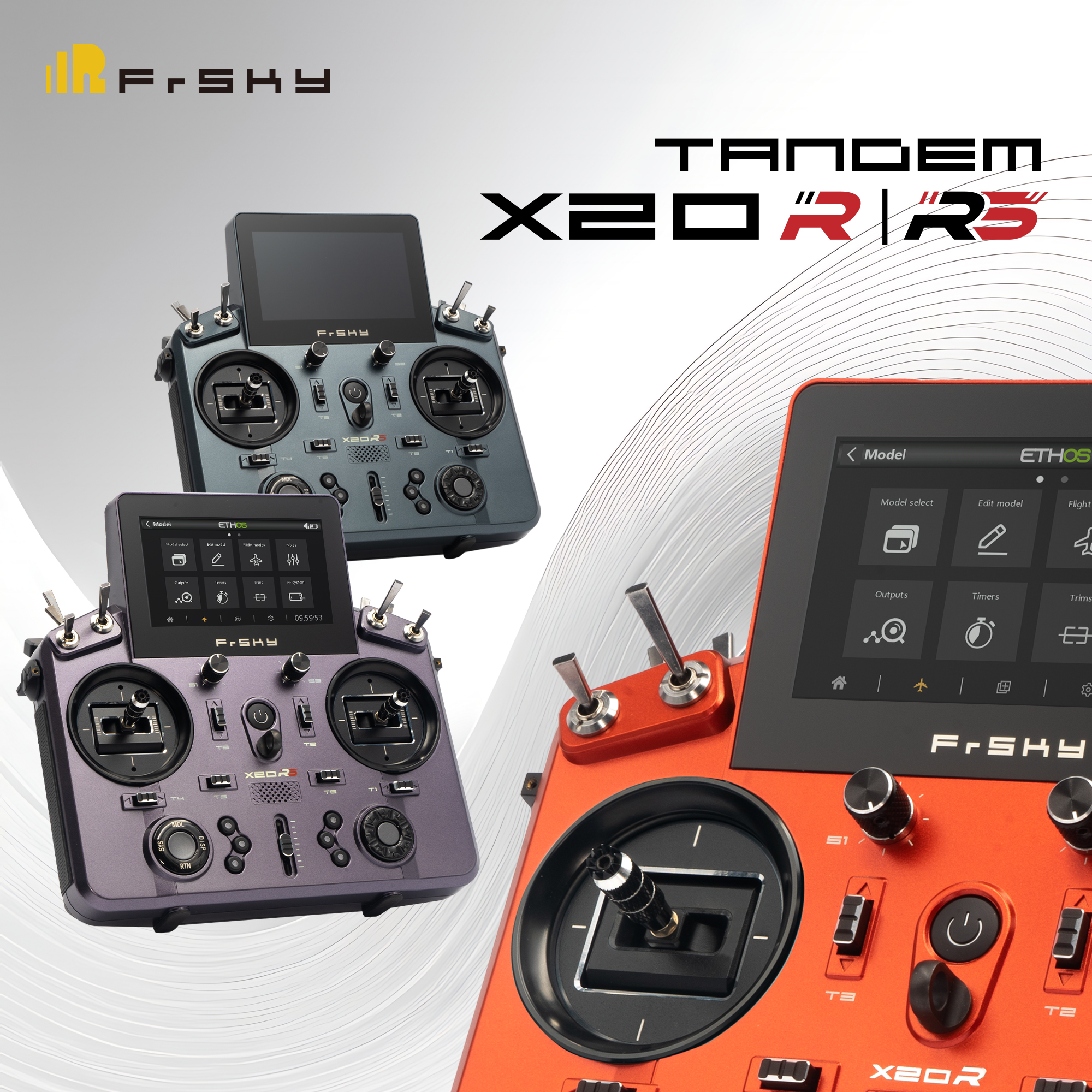 FrSky TANDEM X20R&X20RS 900M and 2.4G Dual-Band Telemetry Radio with ...